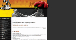 Desktop Screenshot of bellaria.pro-fighting.it