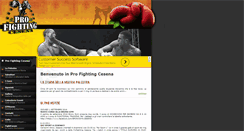 Desktop Screenshot of cesena.pro-fighting.it
